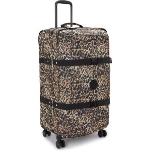 Kipling Spontaneous L 101l Trolley Bag Wild Leopard One Size unisex Kipling Spontaneous L 101l Trolley Bag Wild Leopard One Size unisex