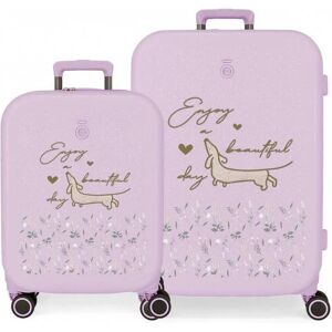 Enso Beautiful Day 37/79l Trolley Bag Lilac One Size unisex Enso Beautiful Day 37/79l Trolley Bag Lilac One Size unisex