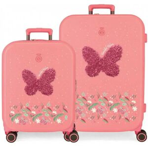 Enso Beautiful Nature 37/79l Trolley Bag Pink One Size unisex Enso Beautiful Nature 37/79l Trolley Bag Pink One Size unisex