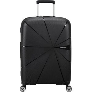 American Tourister Starvibe Spinner 67 Expandable 70/77l Trolley Bag Black One Size unisex American Tourister Starvibe Spinner 67 Expandable 70/77l Trolley Bag Black One Size unisex