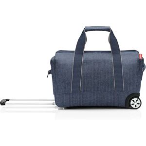 Reisenthel Allrounder Trolley Bag Herringbone Dark Blue One Size unisex Reisenthel Allrounder Trolley Bag Herringbone Dark Blue One Size unisex