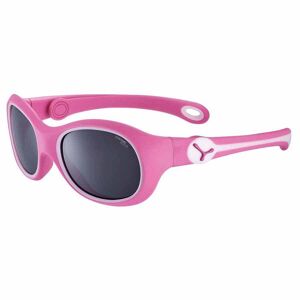 Cebe Smile Sunglasses 1500 Grey PC Blue Light/CAT3 Matt Pink / White