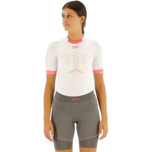 X-bionic The Trick G2 Short Sleeve T-shirt Arctic White / Neon Flamingo XL Women X-bionic The Trick G2 Short Sleeve T-shirt Arctic White / Neon Flamingo XL Women