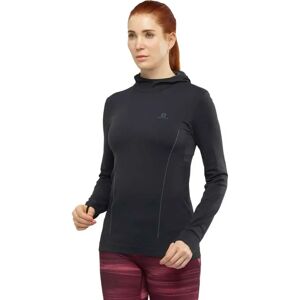 Salomon Comet Seamless Hoodie Black / Ebony L Women Salomon Comet Seamless Hoodie Black / Ebony L Women