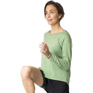 Odlo Crew Active 365 Natural Long Sleeve T-shirt Loden Frost Melange S Women Odlo Crew Active 365 Natural Long Sleeve T-shirt Loden Frost Melange S Women