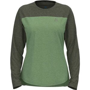 Odlo Crew X-alp Linencool Long Sleeve T-shirt Loden Frost Melange / Deep Depths Melange S Women Odlo Crew X-alp Linencool Long Sleeve T-shirt Loden Frost Melange / Deep Depths Melange S Women