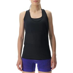 Uyn Running Exceleration Aernet Sleeveless T-shirt Black / Iron M Women Uyn Running Exceleration Aernet Sleeveless T-shirt Black / Iron M Women