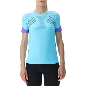 Uyn Running Ultra1 Short Sleeve T-shirt Curacao / Black / Purple M Women Uyn Running Ultra1 Short Sleeve T-shirt Curacao / Black / Purple M Women