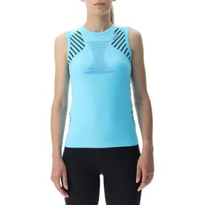Uyn Running Ultra1 Sleeveless T-shirt Curacao / Black / Purple M Women Uyn Running Ultra1 Sleeveless T-shirt Curacao / Black / Purple M Women