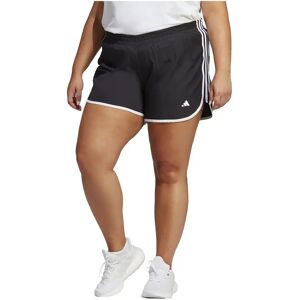 Adidas Marathon 20 Plus Size Shorts Black / White 1X Women Adidas Marathon 20 Plus Size Shorts Black / White 1X Women