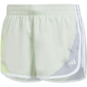 Adidas Own The Run Base Cb 3´´ Shorts Linen Green / Green Spark / Halo Silver XL Women Adidas Own The Run Base Cb 3´´ Shorts Linen Green / Green Spark / Halo Silver XL Women