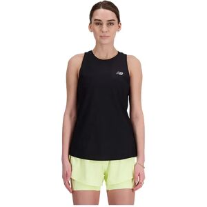 New Balance Jacquard Slim Sleeveless T-shirt Black L Women New Balance Jacquard Slim Sleeveless T-shirt Black L Women