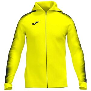 Joma Elite Xi Full Zip Sweatshirt Fluor Yellow / Black L Women Joma Elite Xi Full Zip Sweatshirt Fluor Yellow / Black L Women