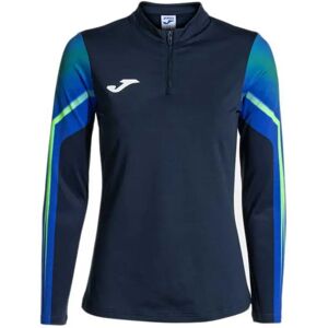 Joma Elite Xi Half Zip Sweatshirt Navy / Fluor Green XL Women Joma Elite Xi Half Zip Sweatshirt Navy / Fluor Green XL Women