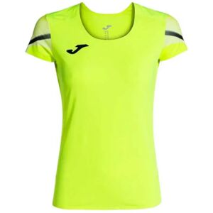 Joma Elite Xi Short Sleeve T-shirt Fluor Yellow / Black XL Women Joma Elite Xi Short Sleeve T-shirt Fluor Yellow / Black XL Women