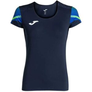 Joma Elite Xi Short Sleeve T-shirt Navy / Fluor Green XL Women Joma Elite Xi Short Sleeve T-shirt Navy / Fluor Green XL Women