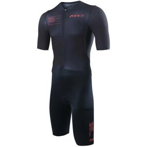 Zone3 Aeroforce-x Ii Short Sleeve Trisuit Black M Men Zone3 Aeroforce-x Ii Short Sleeve Trisuit Black M Men