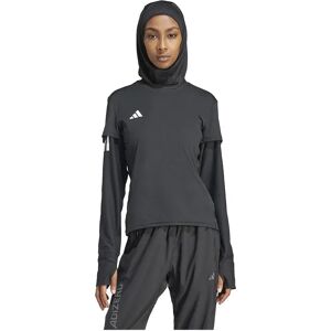 Adidas Adizero Essentials Long Sleeve T-shirt Black 2XS Women Adidas Adizero Essentials Long Sleeve T-shirt Black 2XS Women
