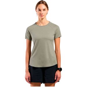 Odlo Crew Active 365 Short Sleeve T-shirt Vetiver Melange M Women Odlo Crew Active 365 Short Sleeve T-shirt Vetiver Melange M Women