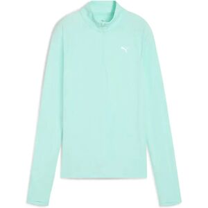 Puma Velocity Cloudspun Half Zip Long Sleeve T-shirt Mint Melt M Women Puma Velocity Cloudspun Half Zip Long Sleeve T-shirt Mint Melt M Women