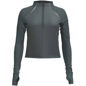 Under Armour Velociti Pro Cw Half Zip Sweatshirt Blue / Reflective M Women Under Armour Velociti Pro Cw Half Zip Sweatshirt Blue / Reflective M Women