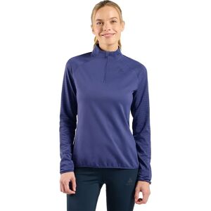 Odlo Zeroweight Warm Half Zip Sweatshirt Skipper Blue XS Women Odlo Zeroweight Warm Half Zip Sweatshirt Skipper Blue XS Women