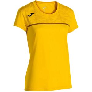 Joma Record Iii Short Sleeve T-shirt Yellow M Women Joma Record Iii Short Sleeve T-shirt Yellow M Women