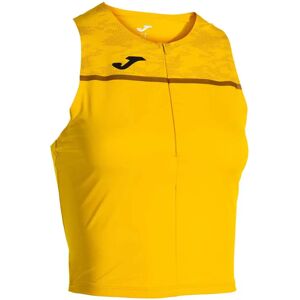 Joma Record Iii Sleeveless T-shirt Yellow S Women Joma Record Iii Sleeveless T-shirt Yellow S Women