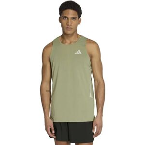 Adidas Adi365 Running Climacool Iconic Sleeveless T-shirt Tent Green / Halo Green XS Men Adidas Adi365 Running Climacool Iconic Sleeveless T-shirt Tent Green / Halo Green XS Men