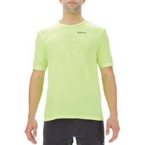 Uyn Airstream Short Sleeve T-shirt Yellow Fluo 2XL Men Uyn Airstream Short Sleeve T-shirt Yellow Fluo 2XL Men