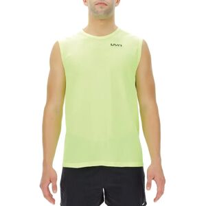 Uyn Airstream Sleeveless T-shirt Yellow Fluo L Men Uyn Airstream Sleeveless T-shirt Yellow Fluo L Men