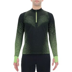 Uyn Exceleration Long Sleeve T-shirt Black / Yellow Fluo L Men Uyn Exceleration Long Sleeve T-shirt Black / Yellow Fluo L Men