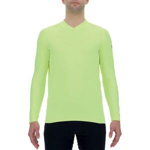 Uyn Run Fit Long Sleeve T-shirt Yellow Fluo XL Men Uyn Run Fit Long Sleeve T-shirt Yellow Fluo XL Men