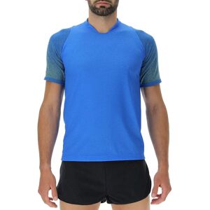 Uyn Running Exceleration Aernet Short Sleeve T-shirt Lapis / Lime M Men Uyn Running Exceleration Aernet Short Sleeve T-shirt Lapis / Lime M Men
