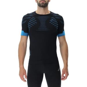 Uyn Running Ultra1 Short Sleeve T-shirt Black / Atlantic / Atlantic XL Men Uyn Running Ultra1 Short Sleeve T-shirt Black / Atlantic / Atlantic XL Men