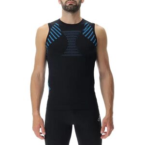 Uyn Running Ultra1 Sleeveless T-shirt Black / Atlantic / Atlantic M Men Uyn Running Ultra1 Sleeveless T-shirt Black / Atlantic / Atlantic M Men