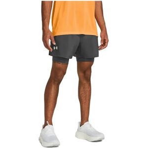 Under Armour Launch 5in 2-in-1 Shorts Castlerock / Castlerock / Reflective 2XL Men Under Armour Launch 5in 2-in-1 Shorts Castlerock / Castlerock / Reflective 2XL Men