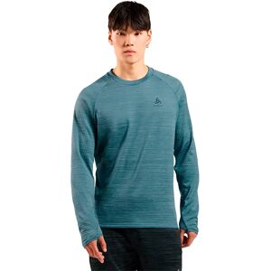 Odlo Essential Long Sleeve T-shirt Provincial Blue Melange XL Men Odlo Essential Long Sleeve T-shirt Provincial Blue Melange XL Men