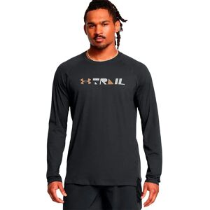 Under Armour Trail Run Graphic Long Sleeve T-shirt Anthracite / Coyote / Reflective S Men Under Armour Trail Run Graphic Long Sleeve T-shirt Anthracite / Coyote / Reflective S Men