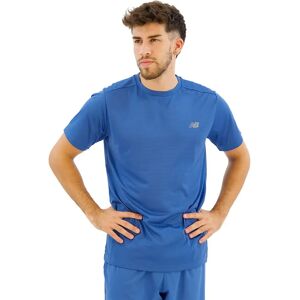 New Balance Sport Essentials Short Sleeve T-shirt Blue Agate L Men New Balance Sport Essentials Short Sleeve T-shirt Blue Agate L Men