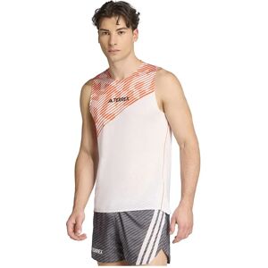Adidas Terrex Techrock Pro Sleeveless T-shirt White / Semi Impact Orange M Men Adidas Terrex Techrock Pro Sleeveless T-shirt White / Semi Impact Orange M Men
