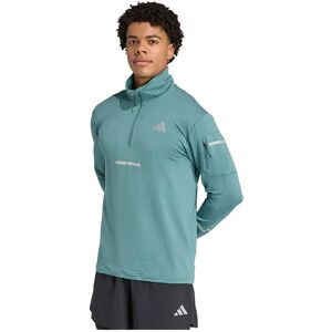 Adidas Adi365 Running Climawarm+ Half Zip Sweatshirt Preloved Teal XL Men Adidas Adi365 Running Climawarm+ Half Zip Sweatshirt Preloved Teal XL Men