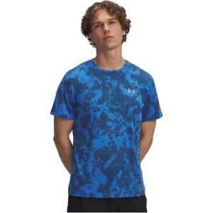 Under Armour Launch Printed Short Sleeve T-shirt Blue M Men Under Armour Launch Printed Short Sleeve T-shirt Blue M Men