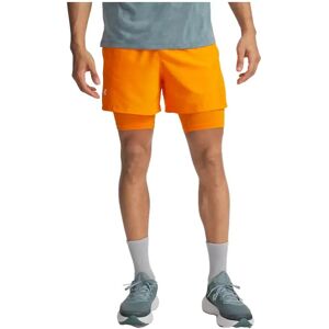 Under Armour Launch 5´´ 2in1 Shorts Orange / Reflective XL Men Under Armour Launch 5´´ 2in1 Shorts Orange / Reflective XL Men