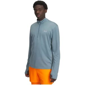 Under Armour Launch Half Zip Sweatshirt Reflective / Blue XL Men Under Armour Launch Half Zip Sweatshirt Reflective / Blue XL Men