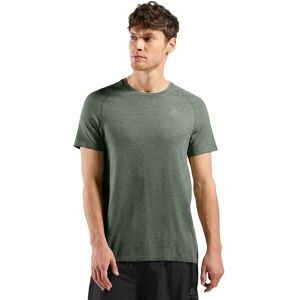 Odlo Crew Essential Seamless Short Sleeve T-shirt Shadow Melange L Men Odlo Crew Essential Seamless Short Sleeve T-shirt Shadow Melange L Men