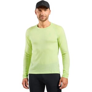 Odlo X-alp Pw 115 T-shirt Shadow Lime Melange XL Men Odlo X-alp Pw 115 T-shirt Shadow Lime Melange XL Men