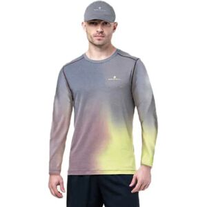 Ronhill Tech Golden Hour Long Sleeve T-shirt Acid Merge M Men Ronhill Tech Golden Hour Long Sleeve T-shirt Acid Merge M Men
