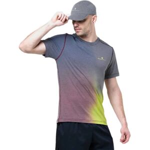 Ronhill Tech Golden Hour Short Sleeve T-shirt Acid Merge L Men Ronhill Tech Golden Hour Short Sleeve T-shirt Acid Merge L Men