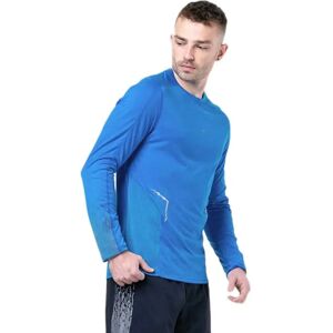 Ronhill Tech Reflect Long Sleeve T-shirt ElecBlueMarl / Reflect L Men Ronhill Tech Reflect Long Sleeve T-shirt ElecBlueMarl / Reflect L Men